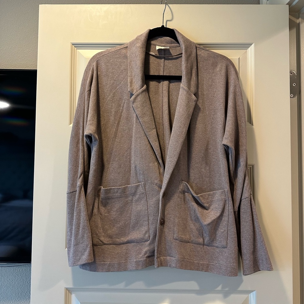 PACT Organic Cotton Airplane Relaxed Blazer Jacket - Picture 6 of 11